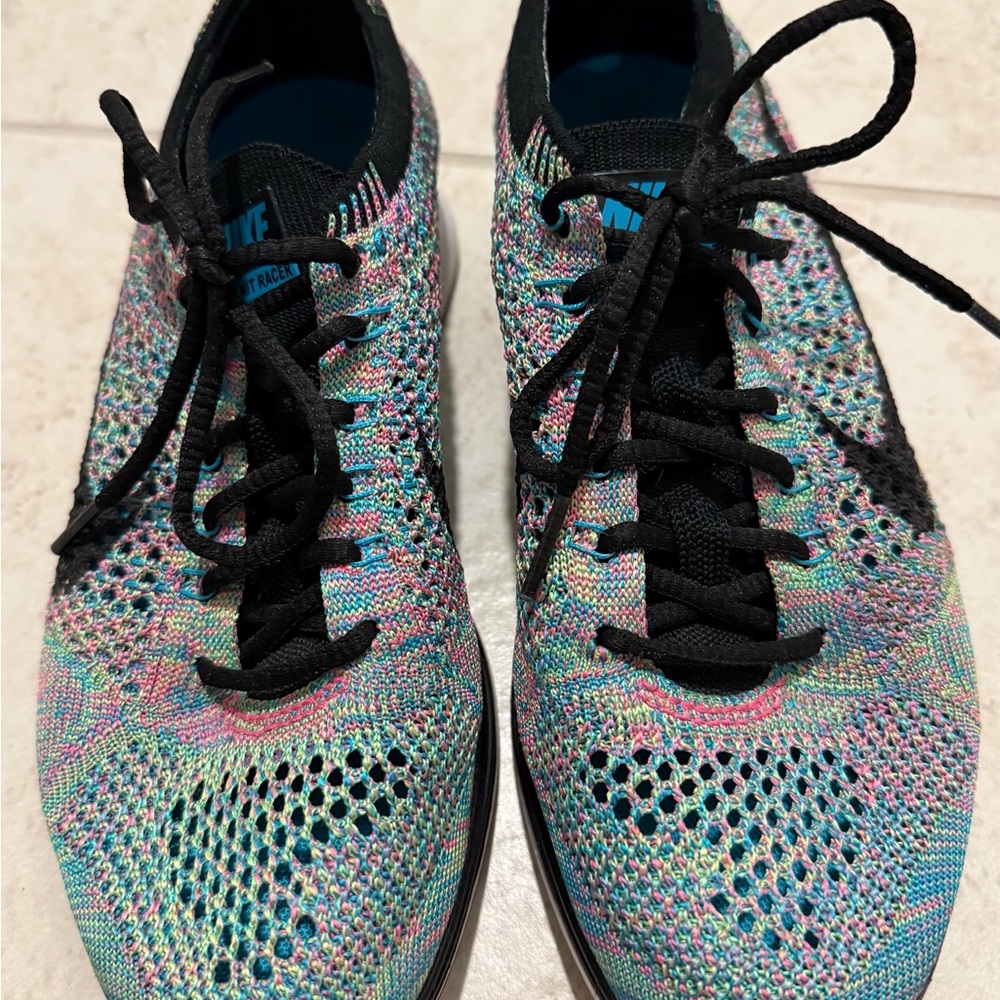 Nike Multicolor Knit Sneakers with Black Accents